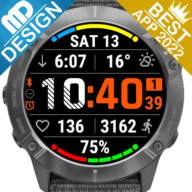 glance watch face garmin.